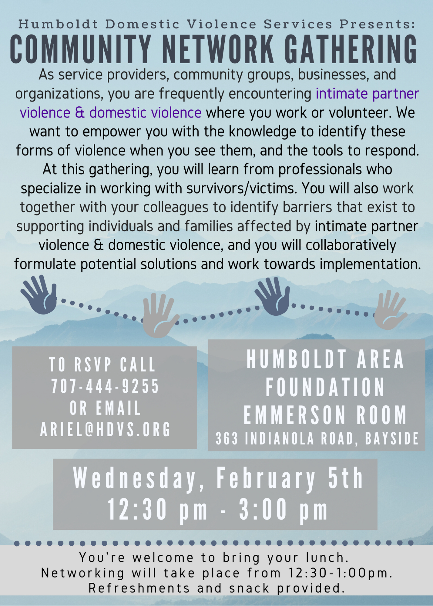 Events & Outreach – Humboldt Domestic Violence Services